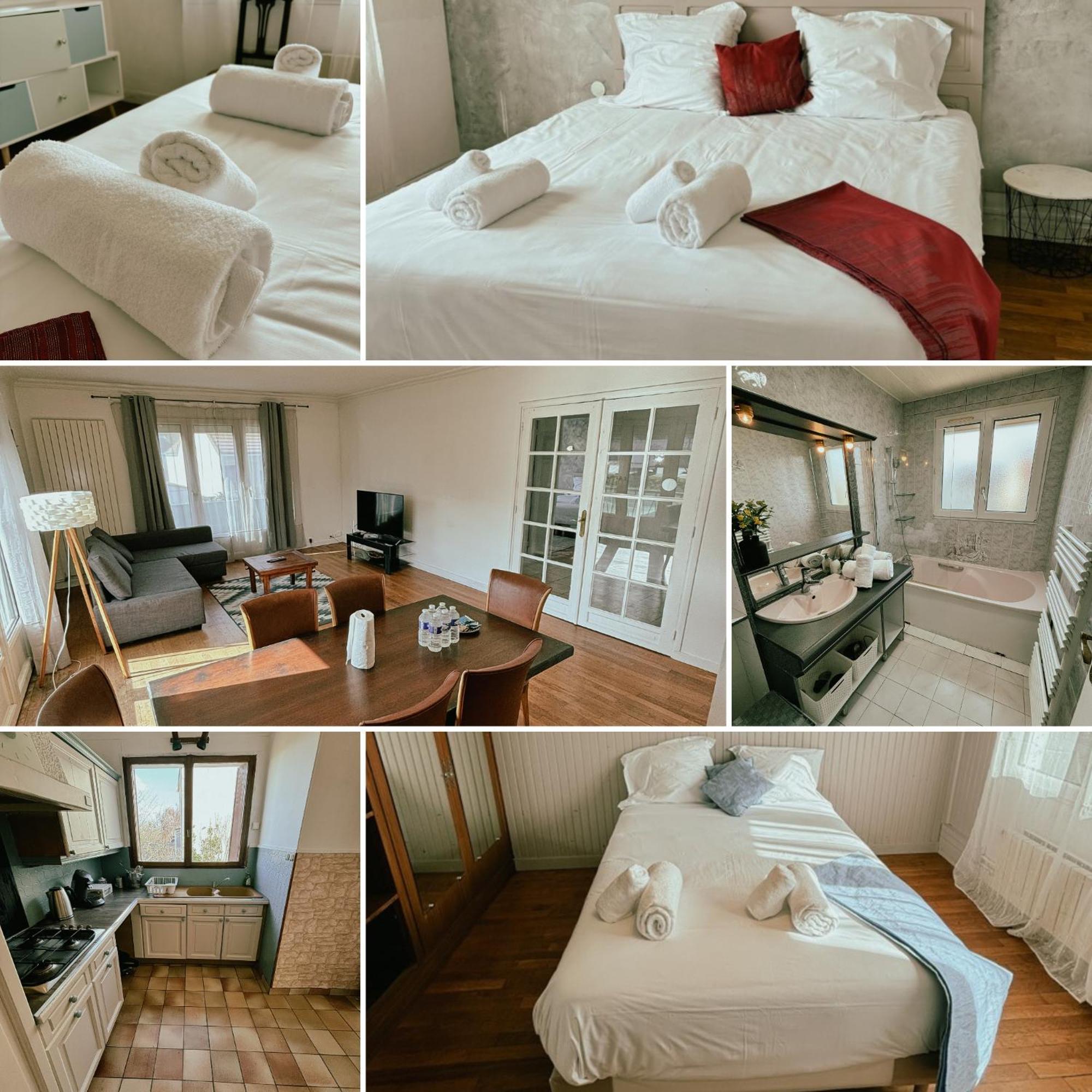 Duplex Avec Jardin - Proche Paris - Disneyland - Rer - ノワジー＝ル＝グラン エクステリア 写真